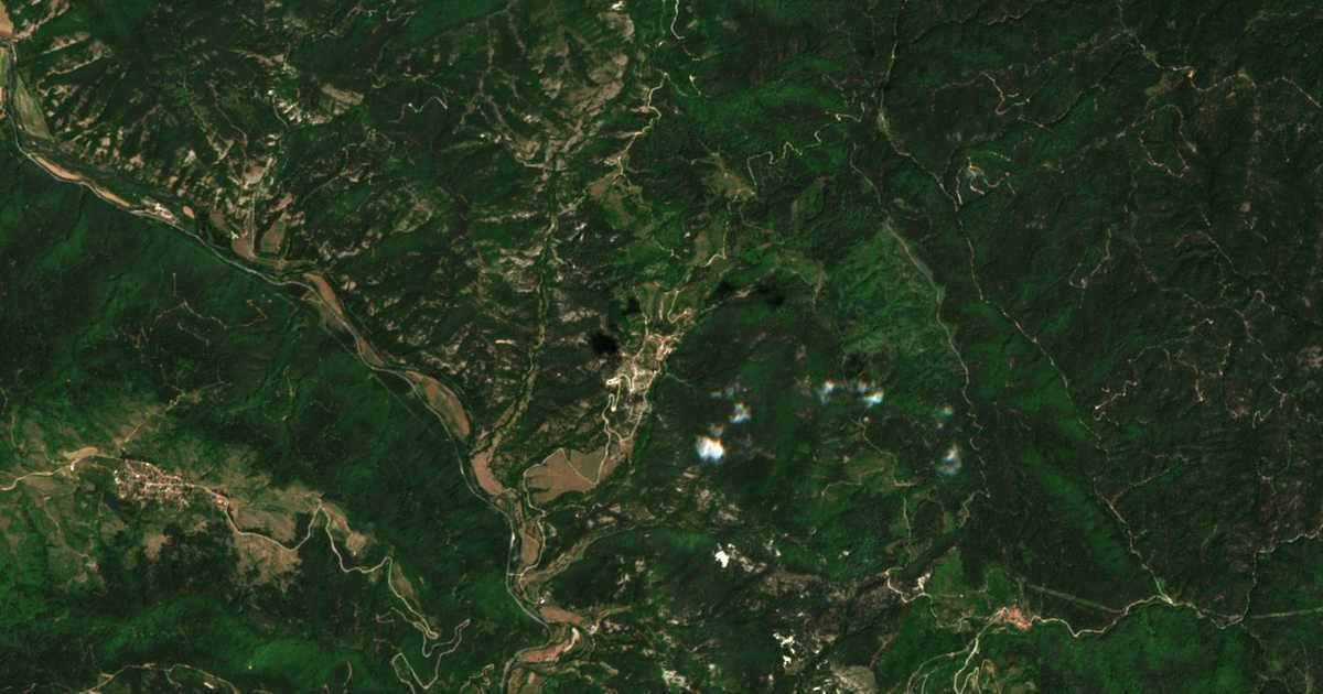 Mapa por satélite de Gostun