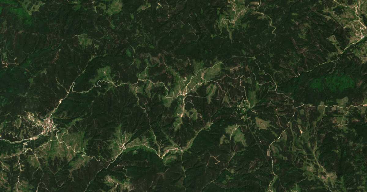 Mapa por satélite de Orcevo
