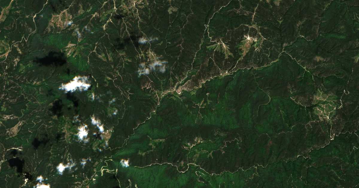 Mapa por satélite de Palatik