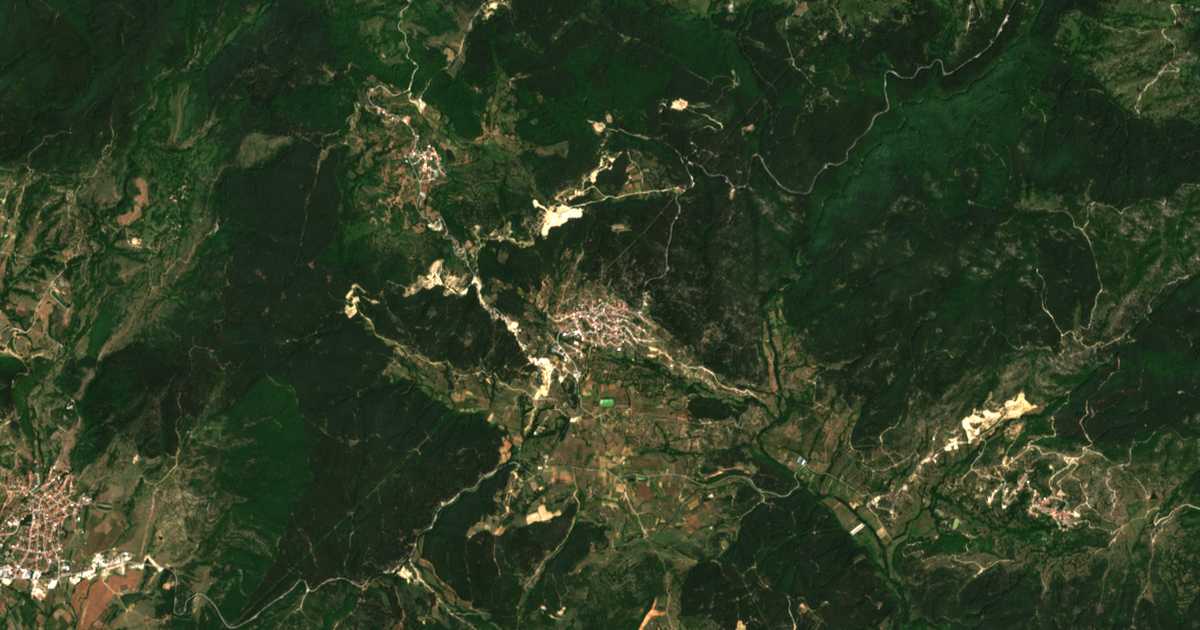 Mapa por satélite de Dolno Drjanovo