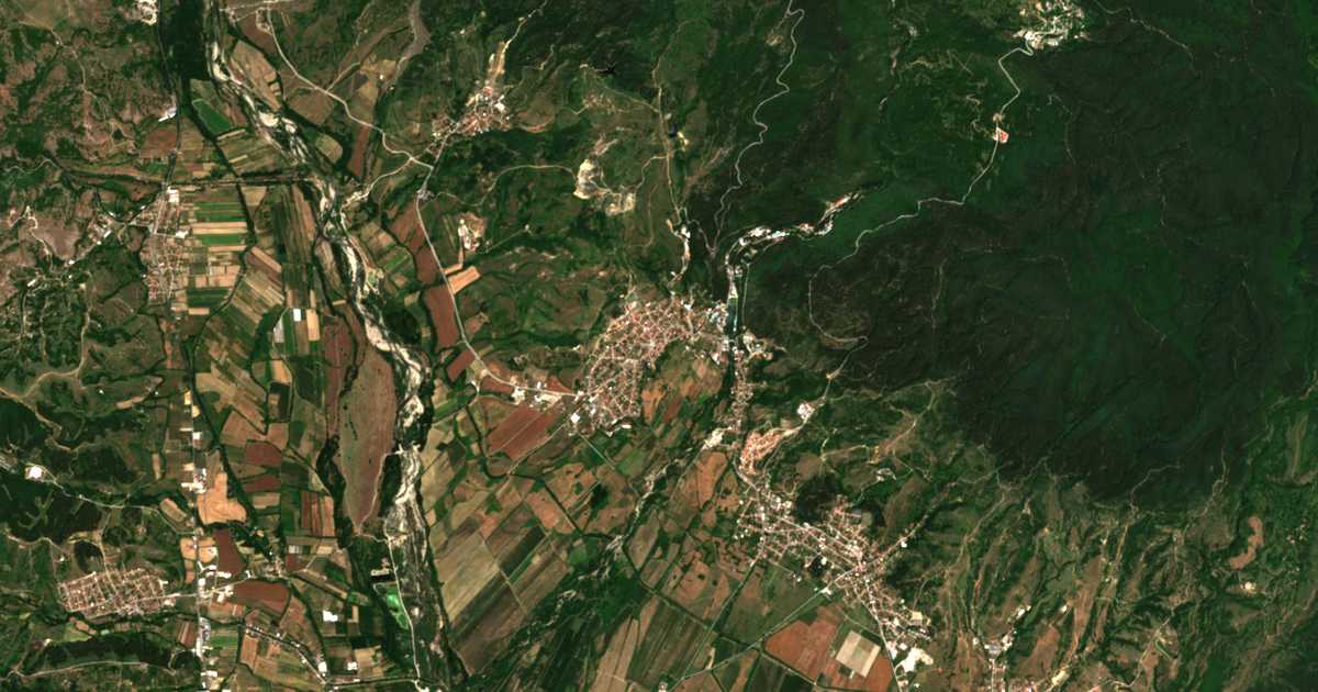 Mapa por satélite de Ognjanovo