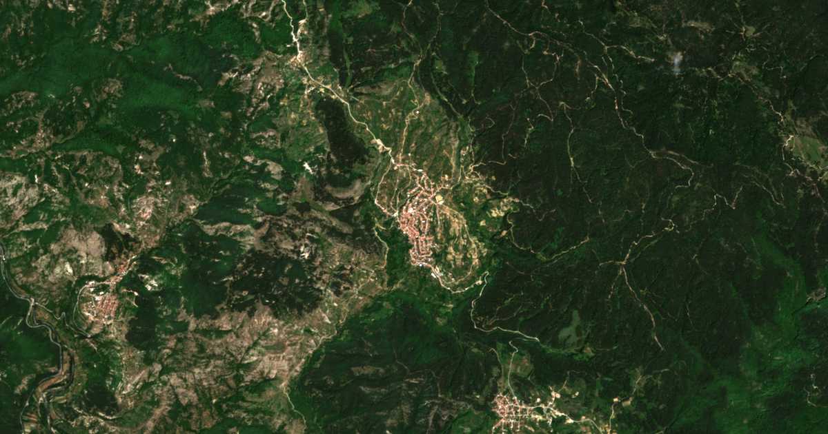 Mapa por satélite de Ribnovo