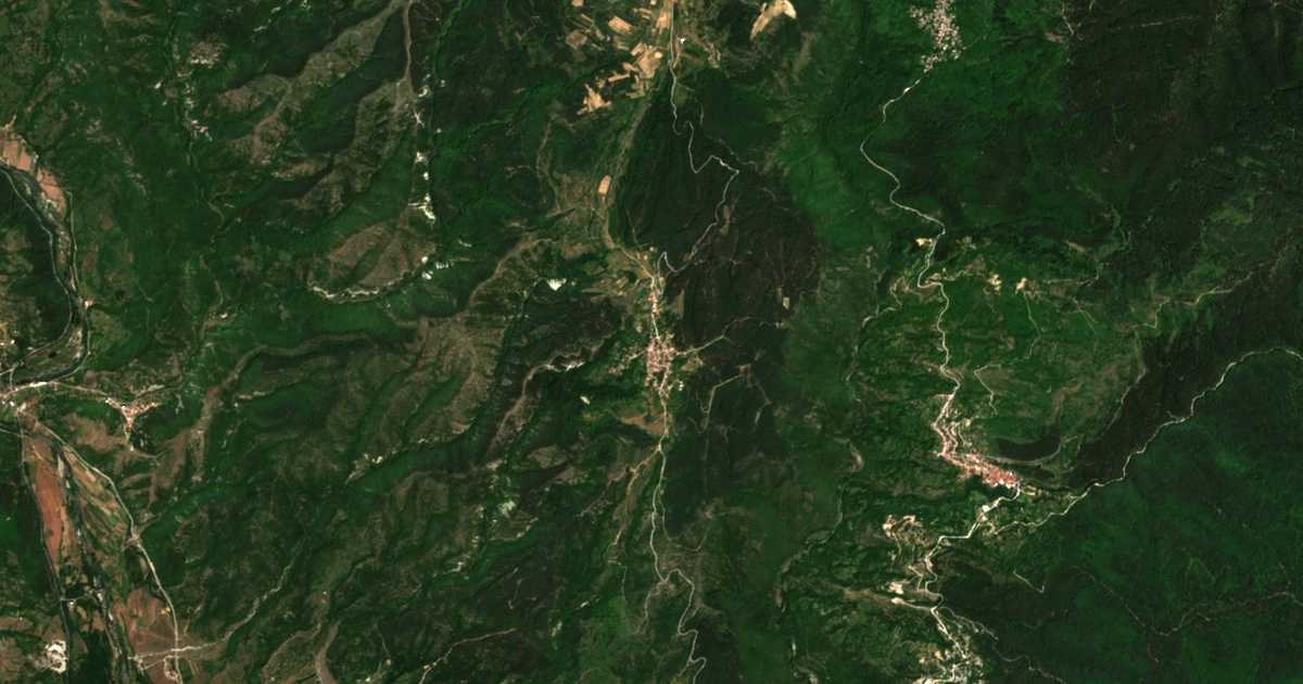 Mapa por satélite de Skrebatno