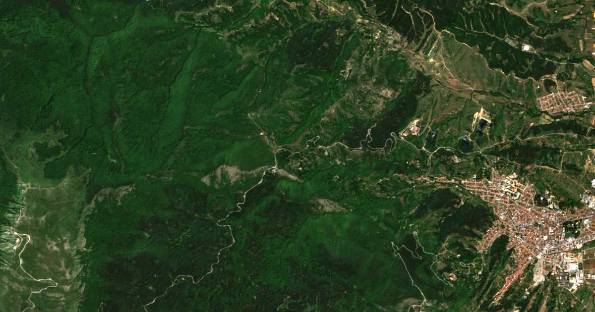 Mapa por satélite de Dobrotino
