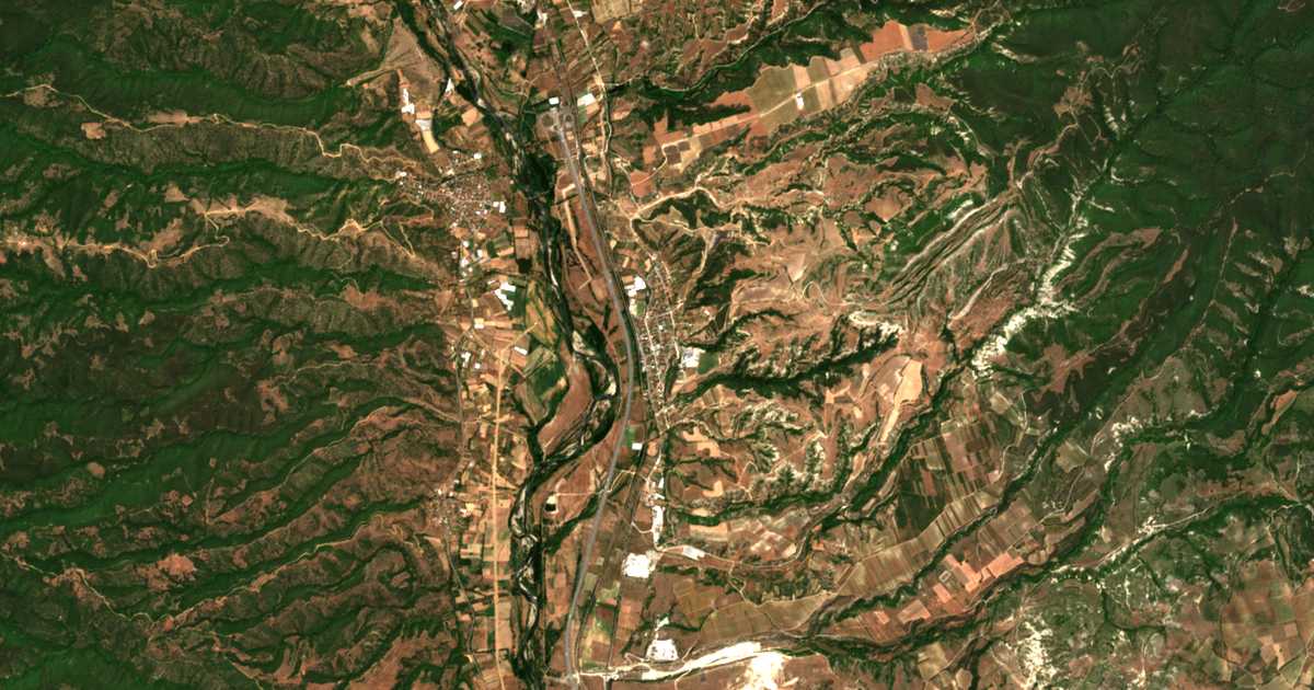 Mapa por satélite de Dolna Gradešnica