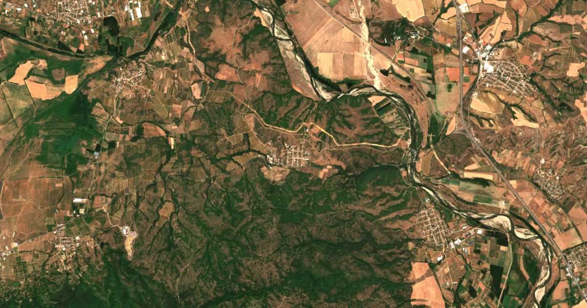 Mapa por satélite de Drangovo