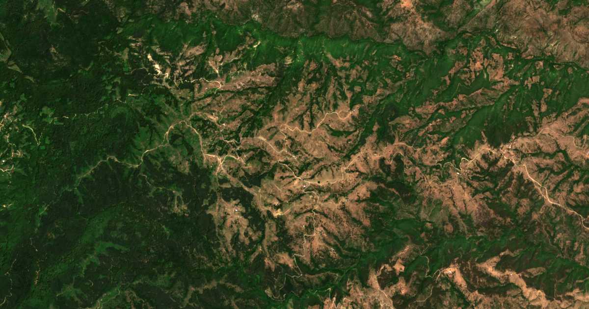 Mapa por satélite de Drenovo