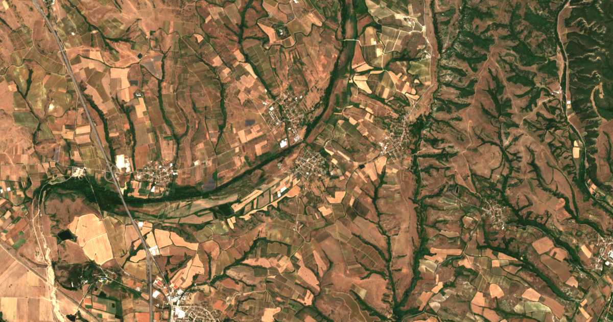 Mapa por satélite de Kromidovo