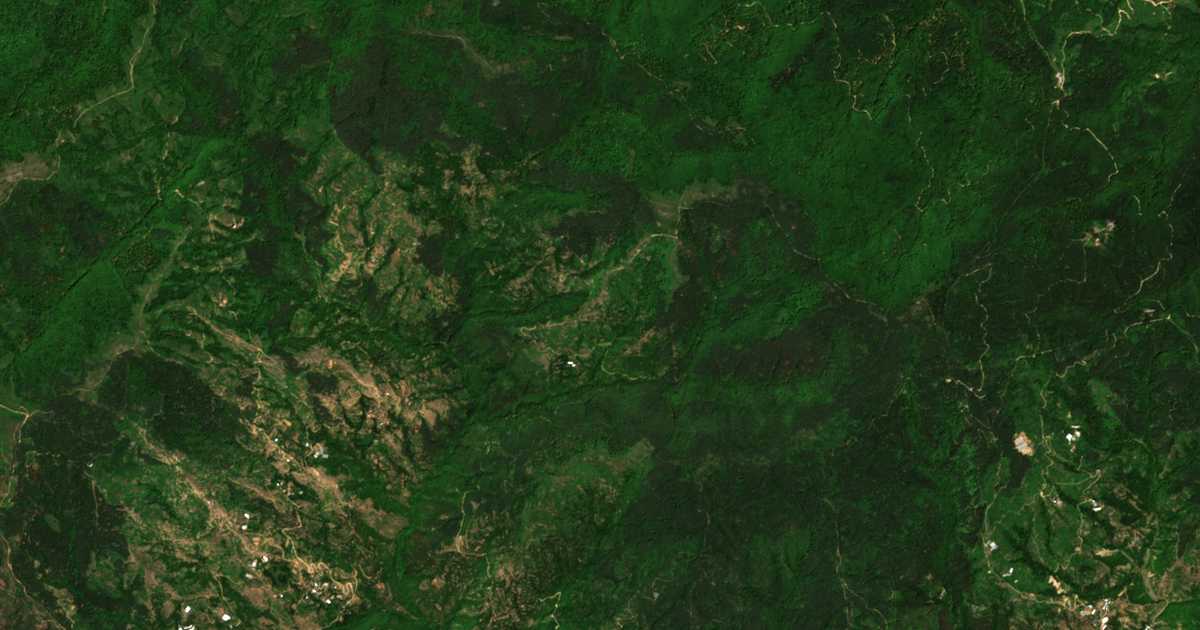 Mapa por satélite de Volno