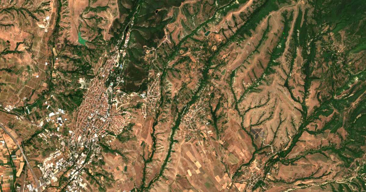 Mapa por satélite de Belevehčevo