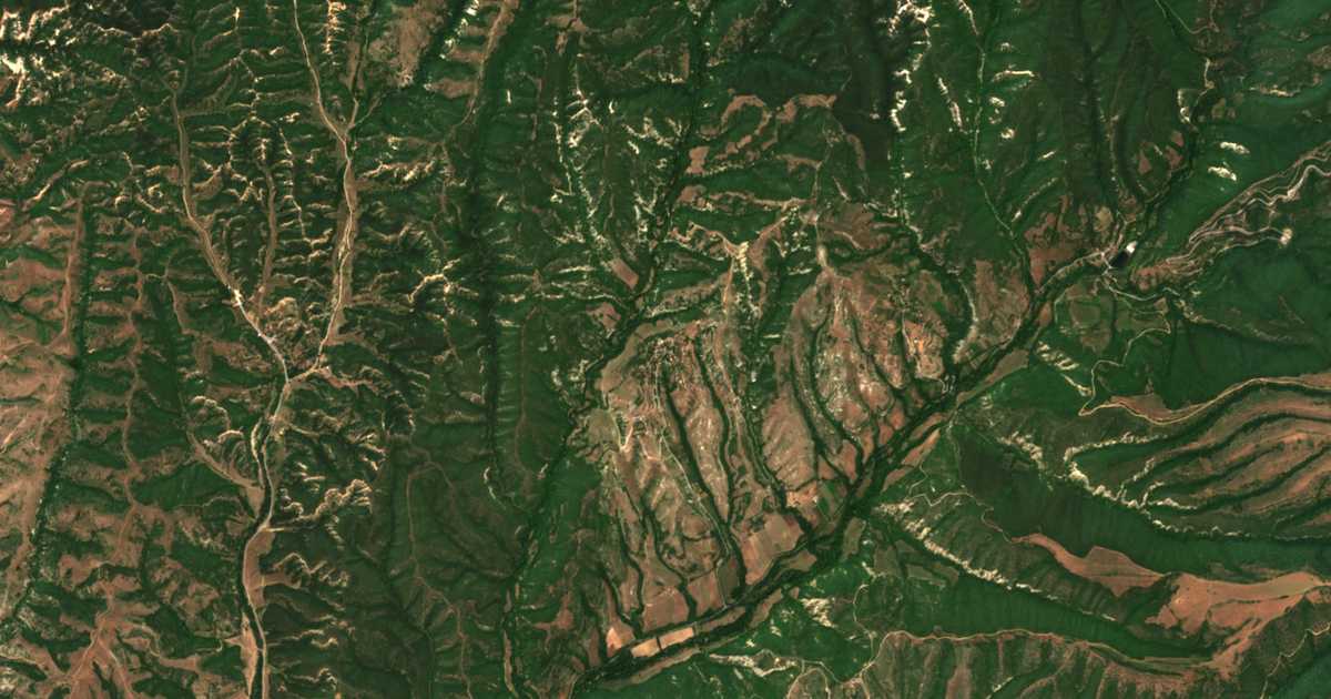 Mapa por satélite de Čerešnica
