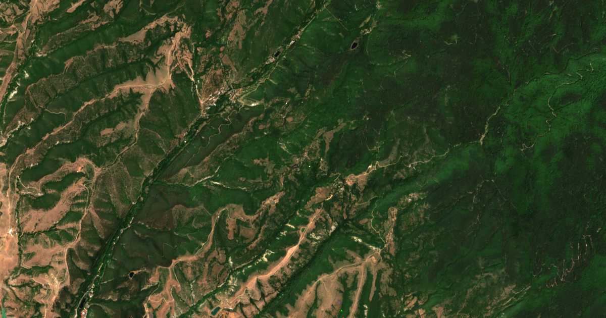 Mapa por satélite de Golem Calim