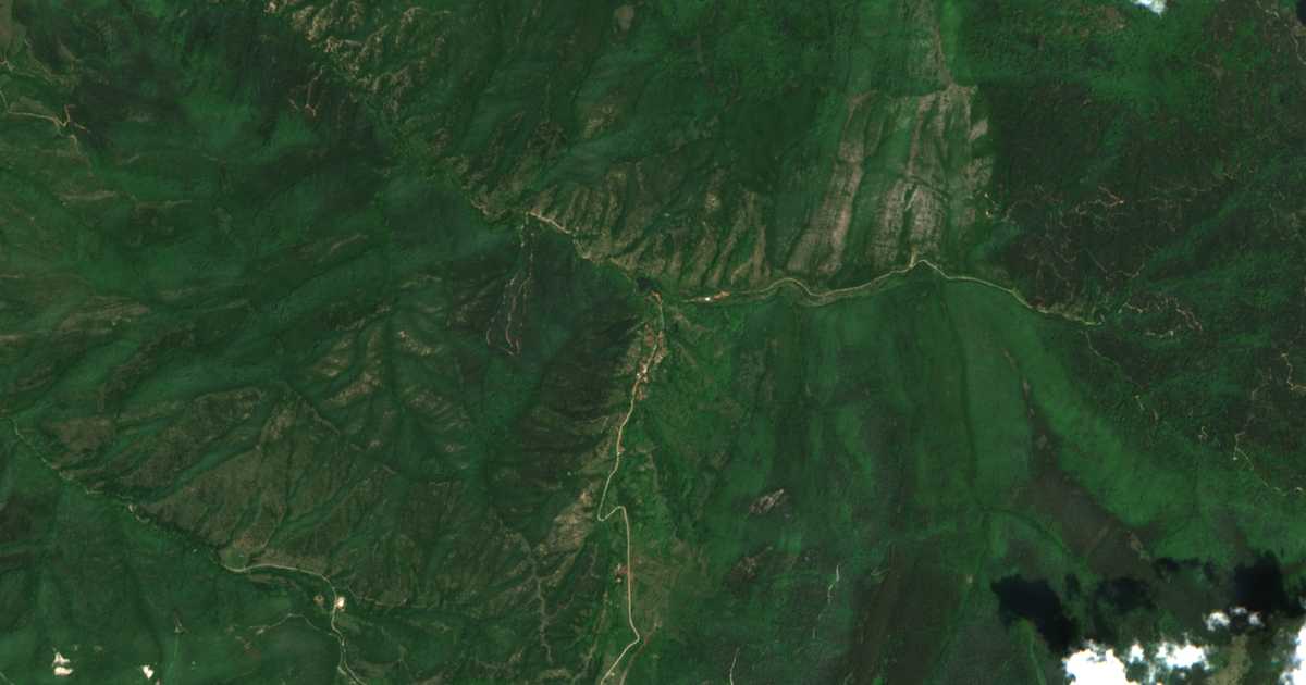 Mapa por satélite de Golešovo