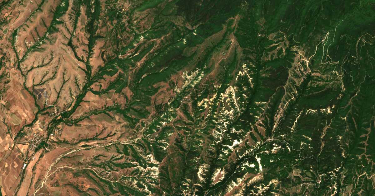 Mapa por satélite de Gorna Sušica