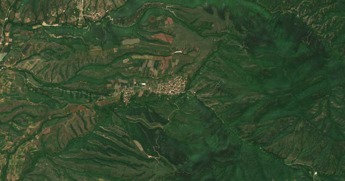 Mapa por satélite de Petrovo