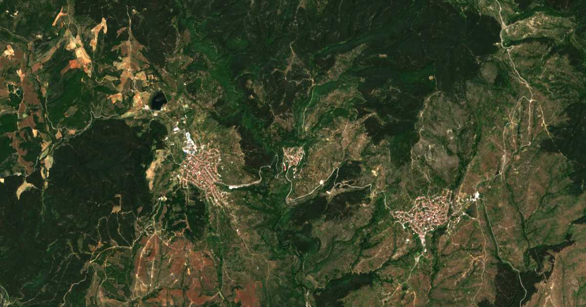 Mapa por satélite de Bogolin