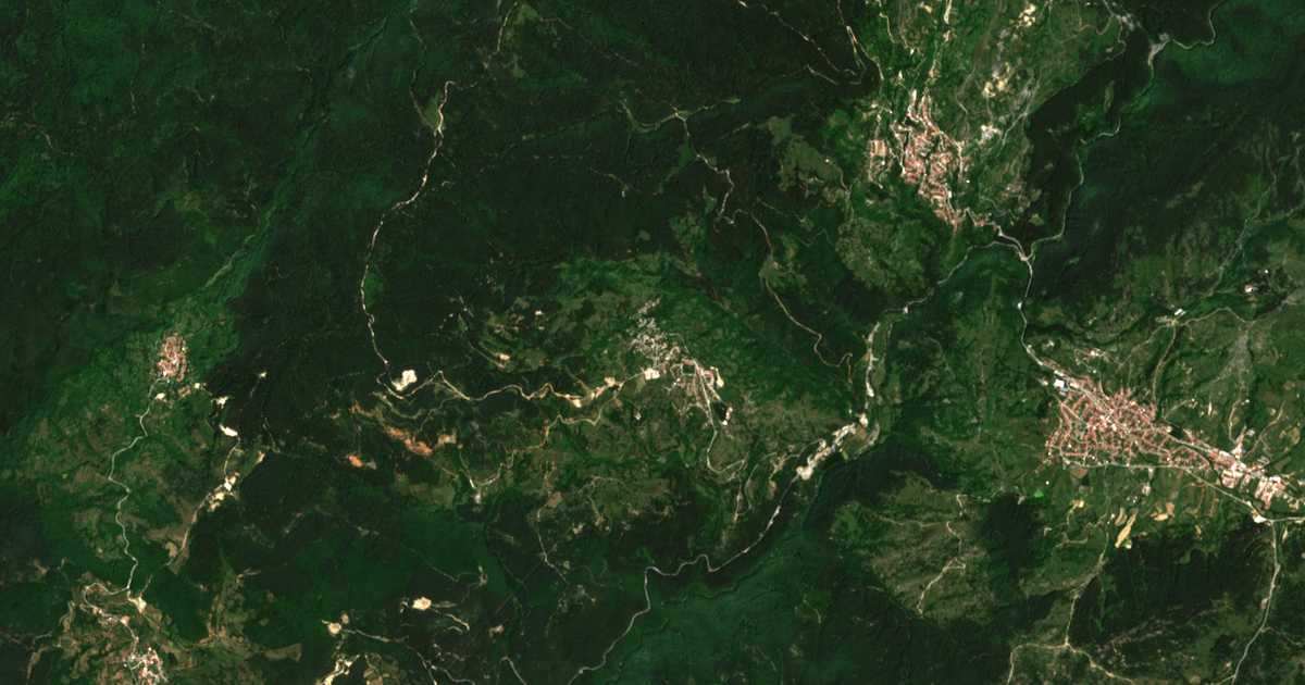 Mapa por satélite de Dolen
