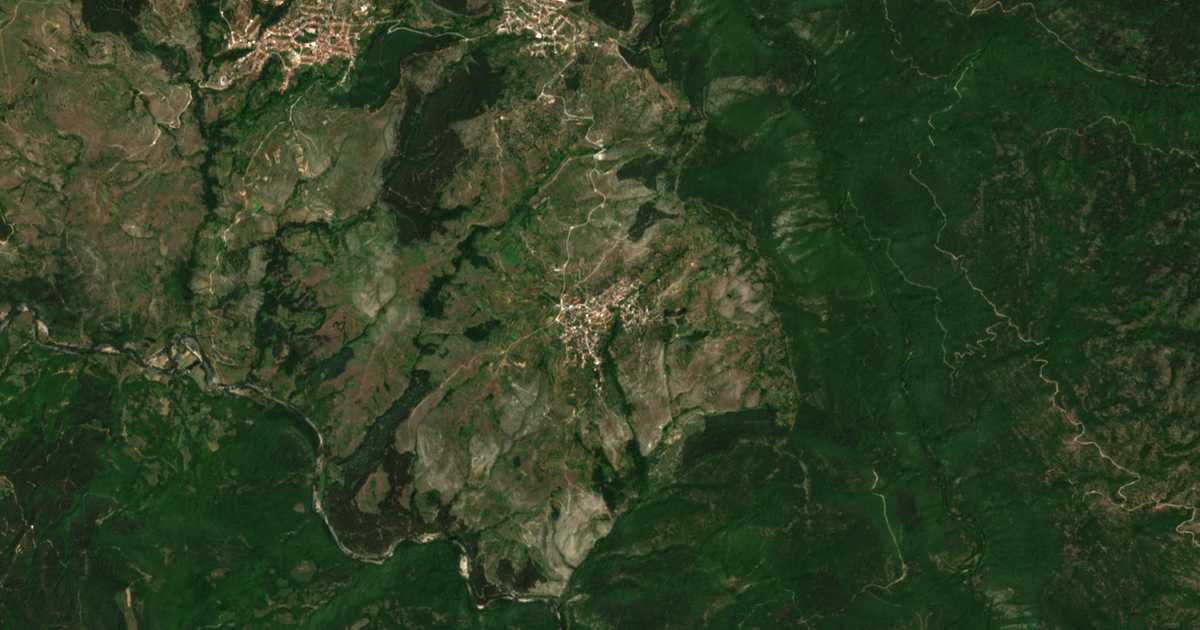 Mapa por satélite de Godeševo