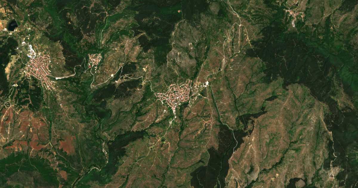 Mapa por satélite de Vǎlkosel