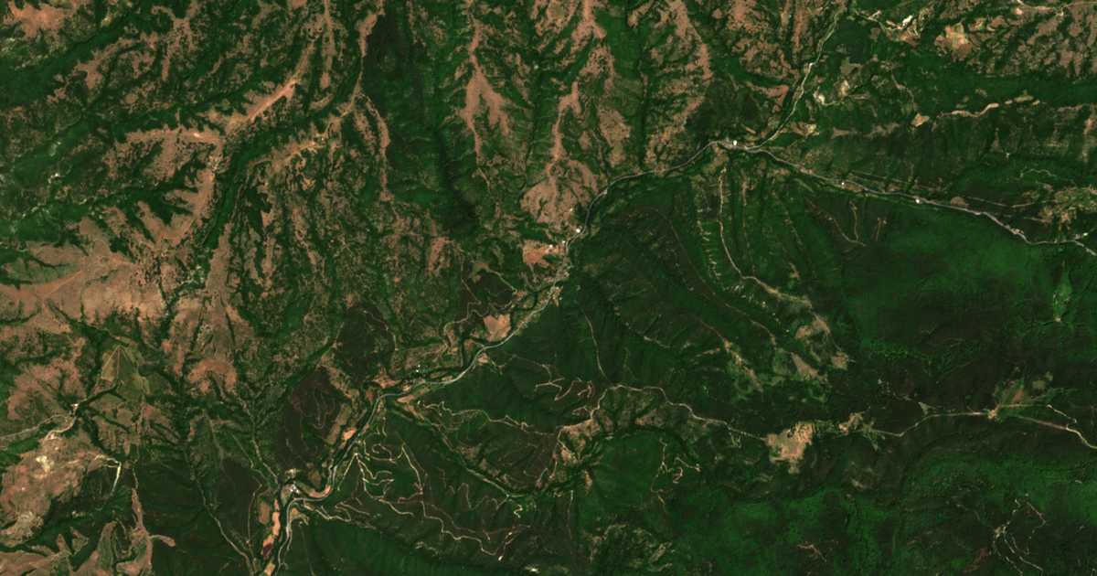 Mapa por satélite de Gradevo