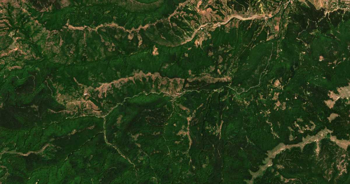 Mapa por satélite de Sušica