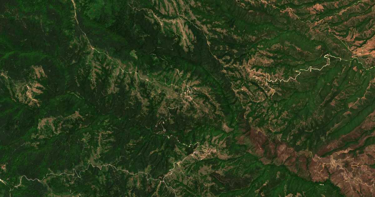Mapa por satélite de Goreme