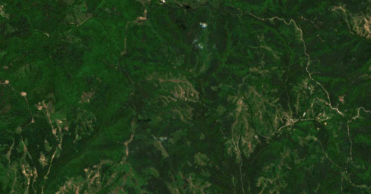 Mapa por satélite de Klepalo