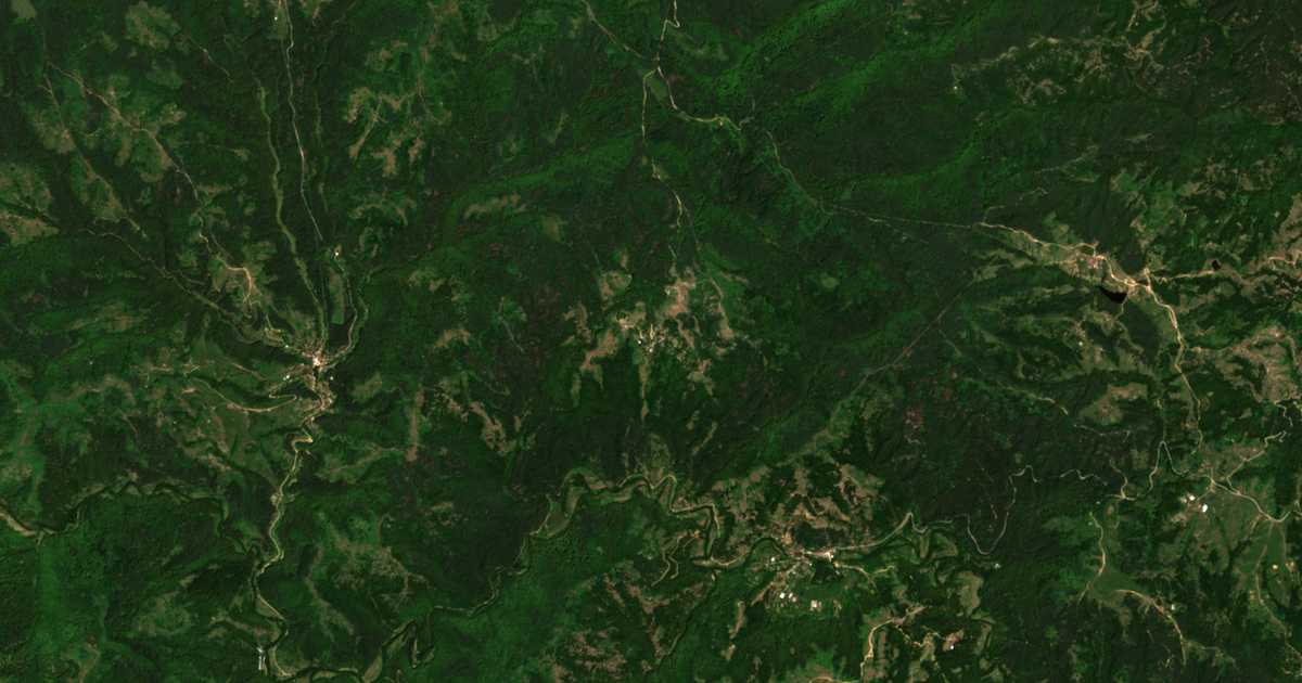 Mapa por satélite de Kolibite