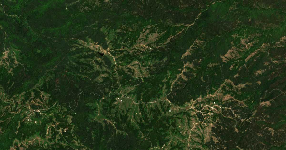 Mapa por satélite de Mahalata