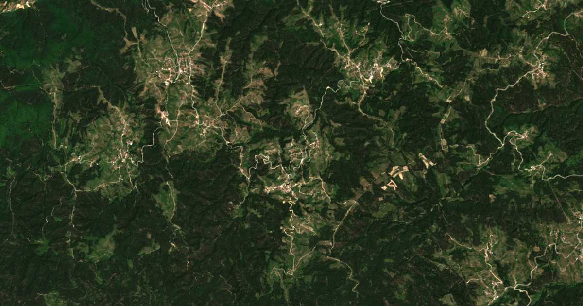 Mapa por satélite de Bel Kamen