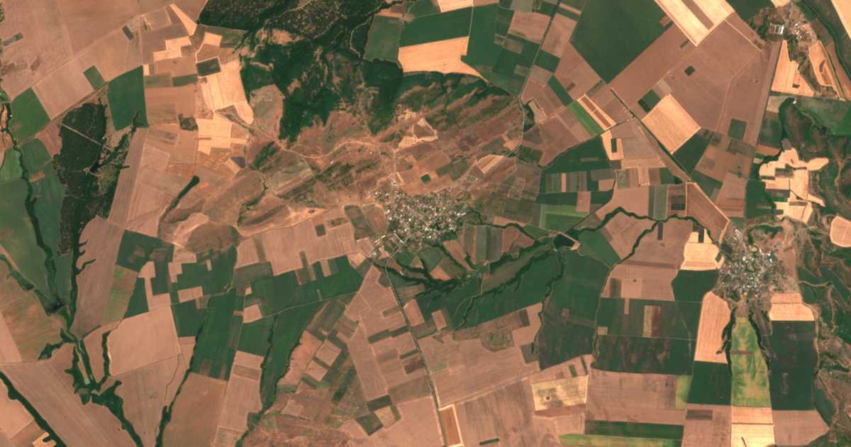 Mapa por satélite de Karanovo