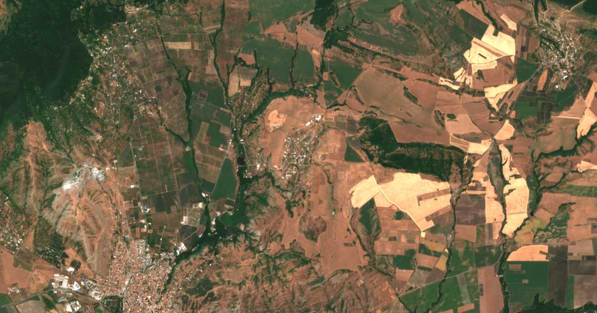 Mapa por satélite de Ljaskovo