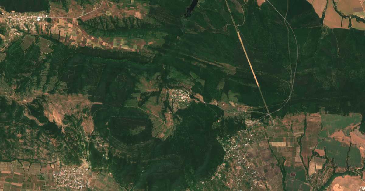 Mapa por satélite de Zetjovo