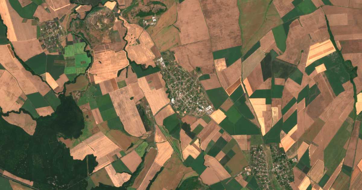 Mapa por satélite de Rusokastro