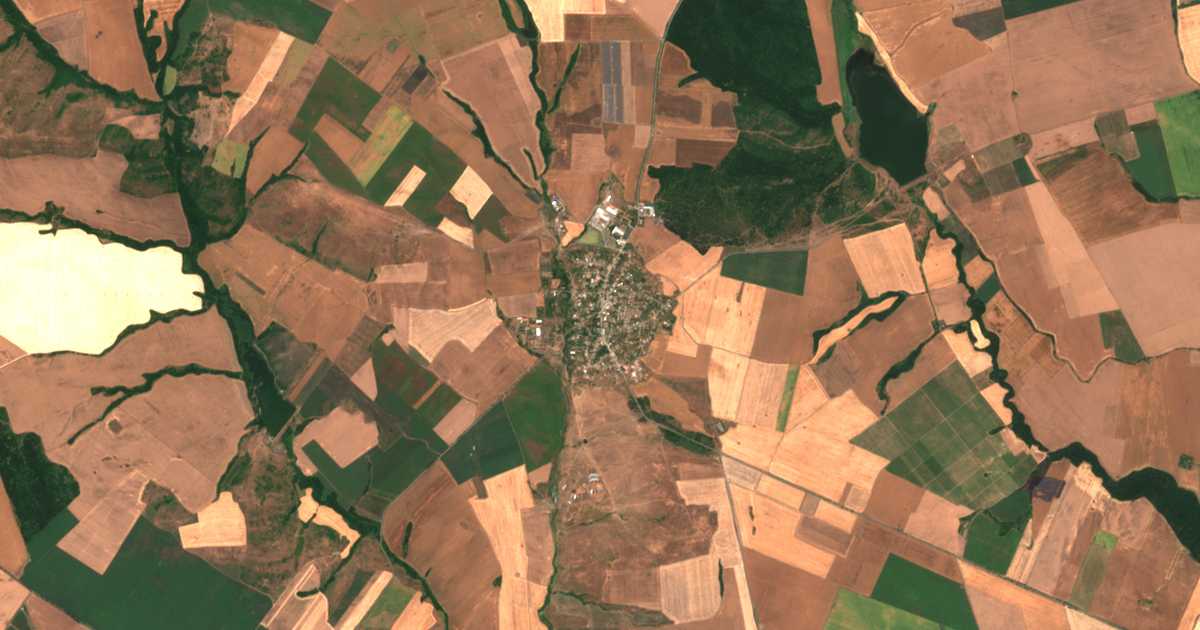 Mapa por satélite de Trojanovo
