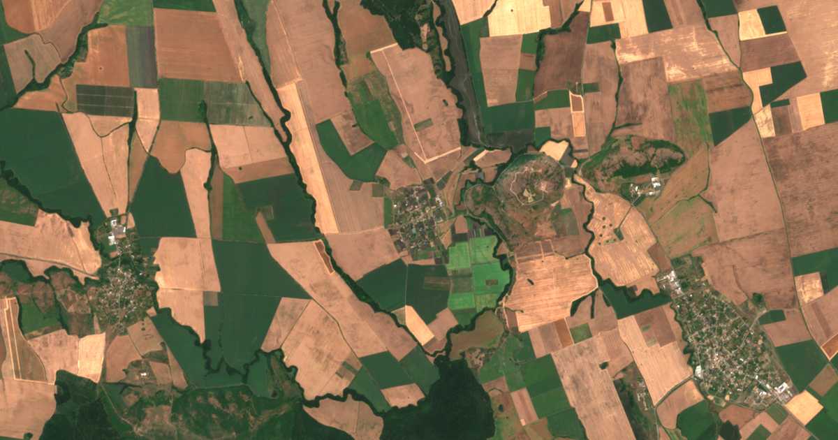 Mapa por satélite de Željazovo