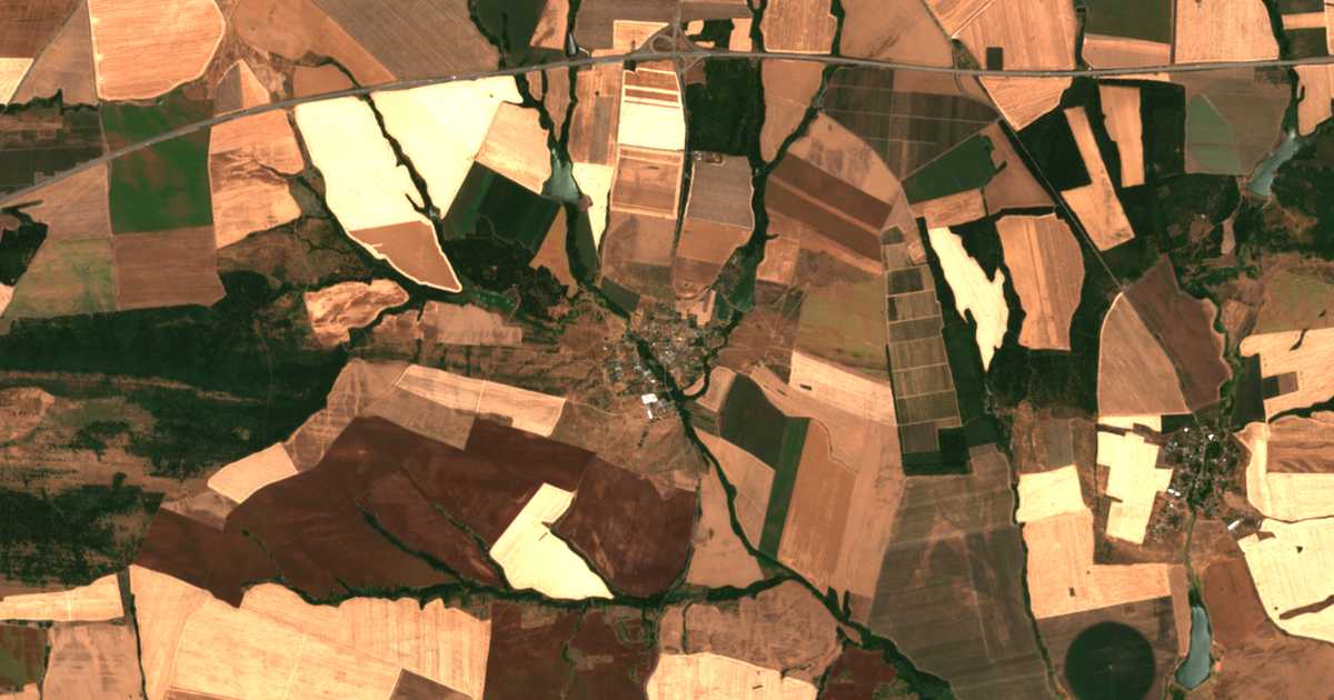 Mapa por satélite de Draganci