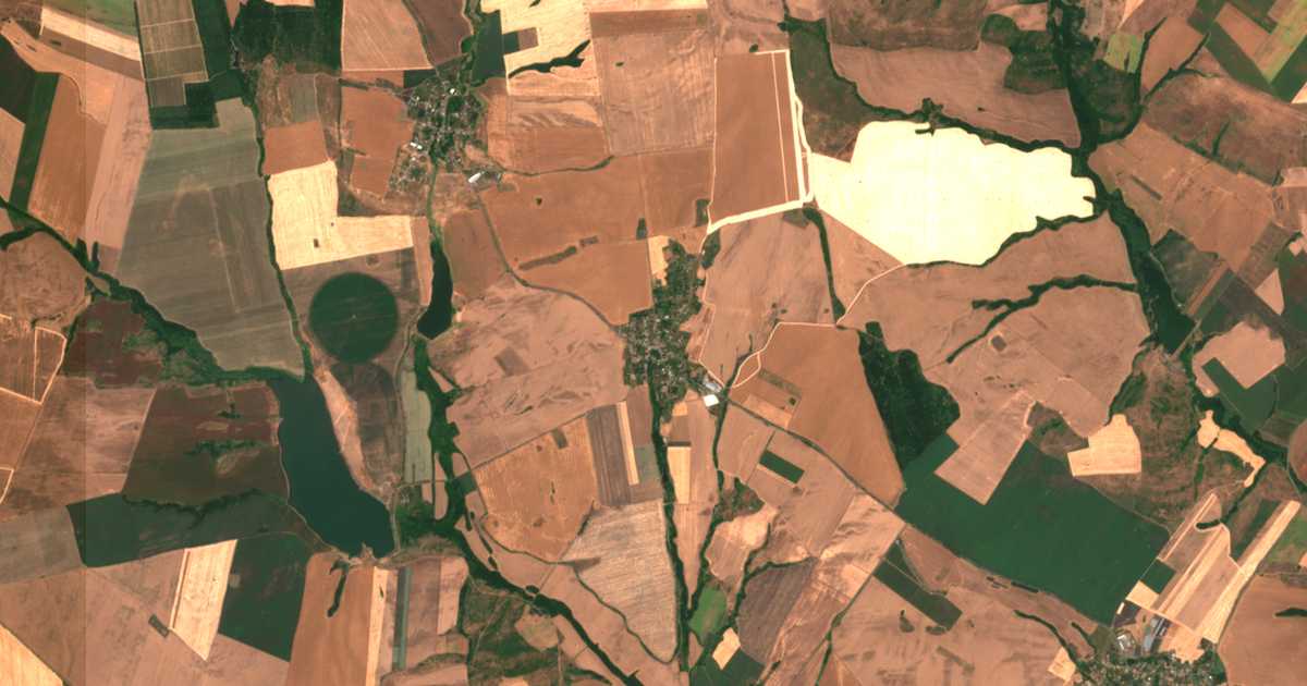 Mapa por satélite de Krušovo