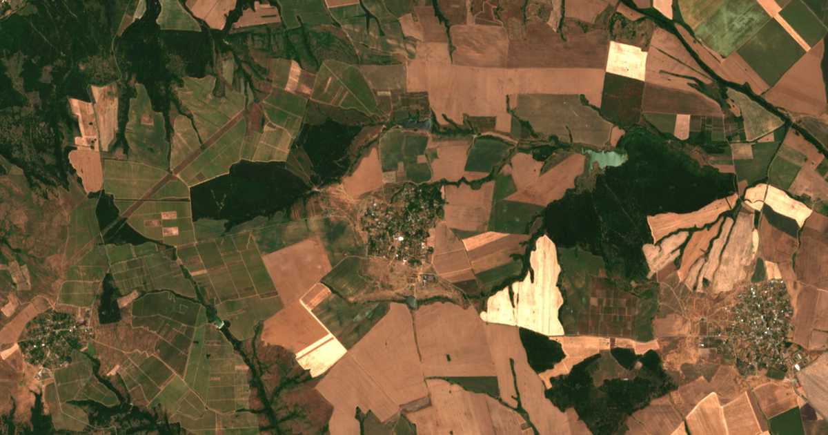Mapa por satélite de Ognen