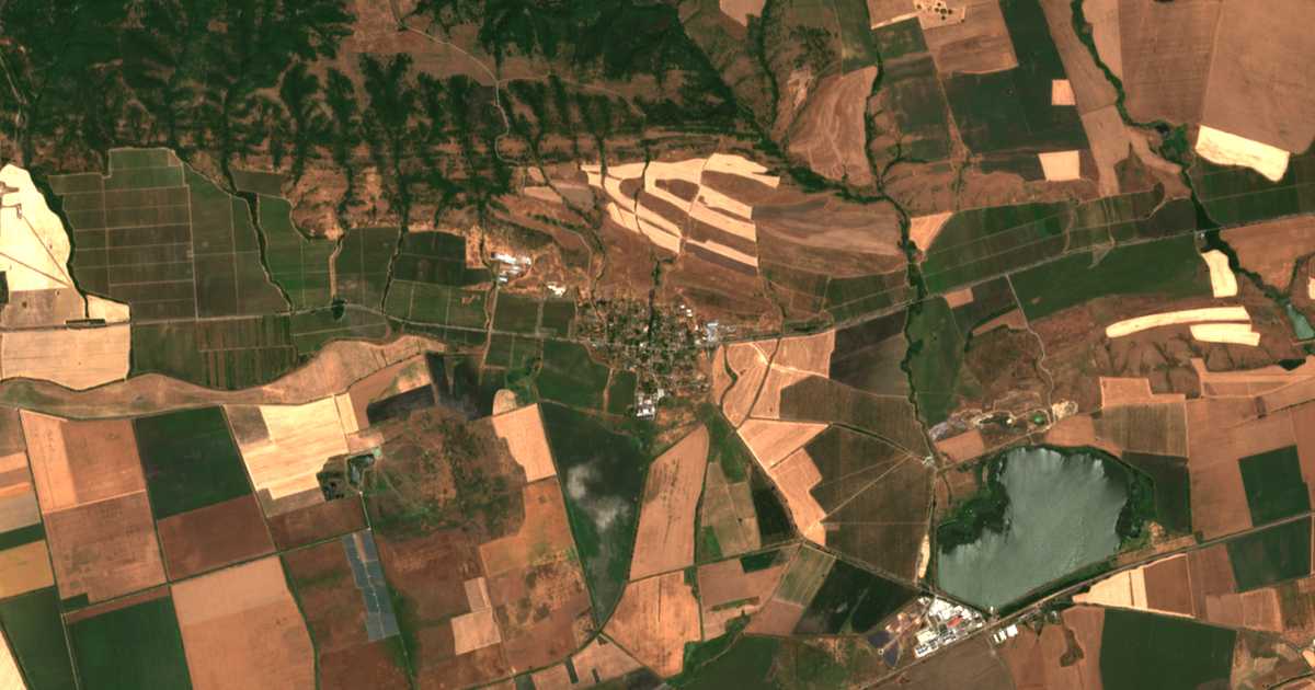 Mapa por satélite de Venec