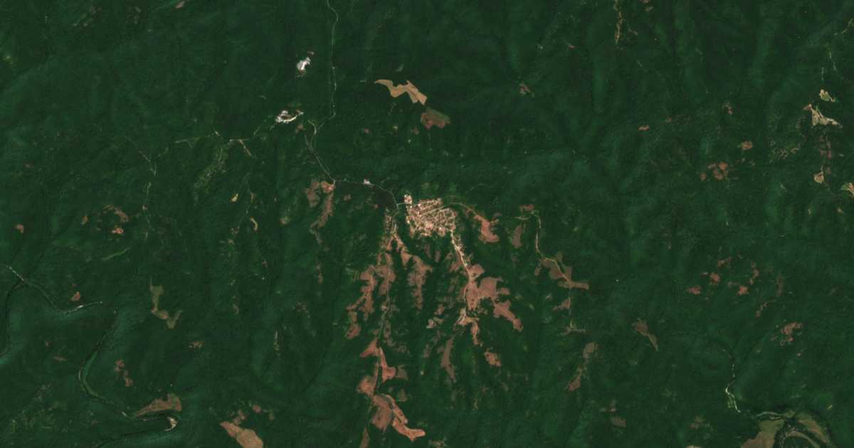 Mapa por satélite de Gramatikovo