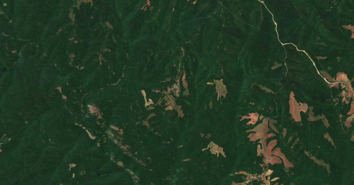 Mapa por satélite de Kalovo