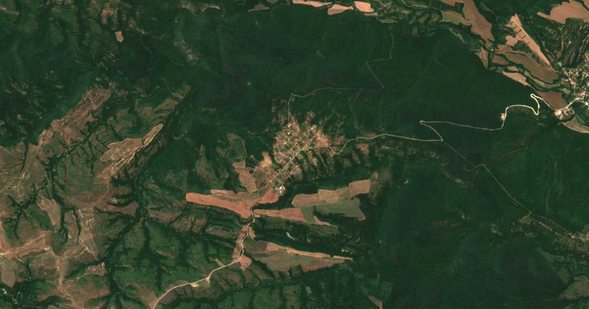 Mapa por satélite de Panicovo