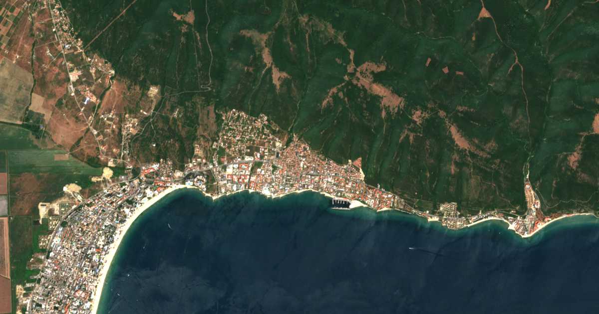 Mapa por satélite de Sveti Vlas