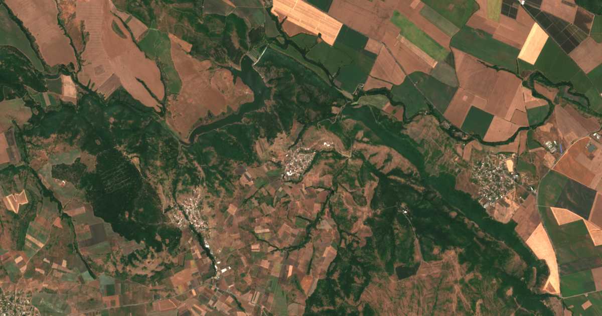 Mapa por satélite de Gaberovo