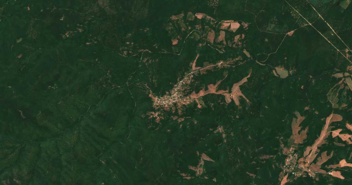 Mapa por satélite de Pismenovo