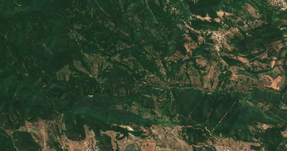 Mapa por satélite de Djulja
