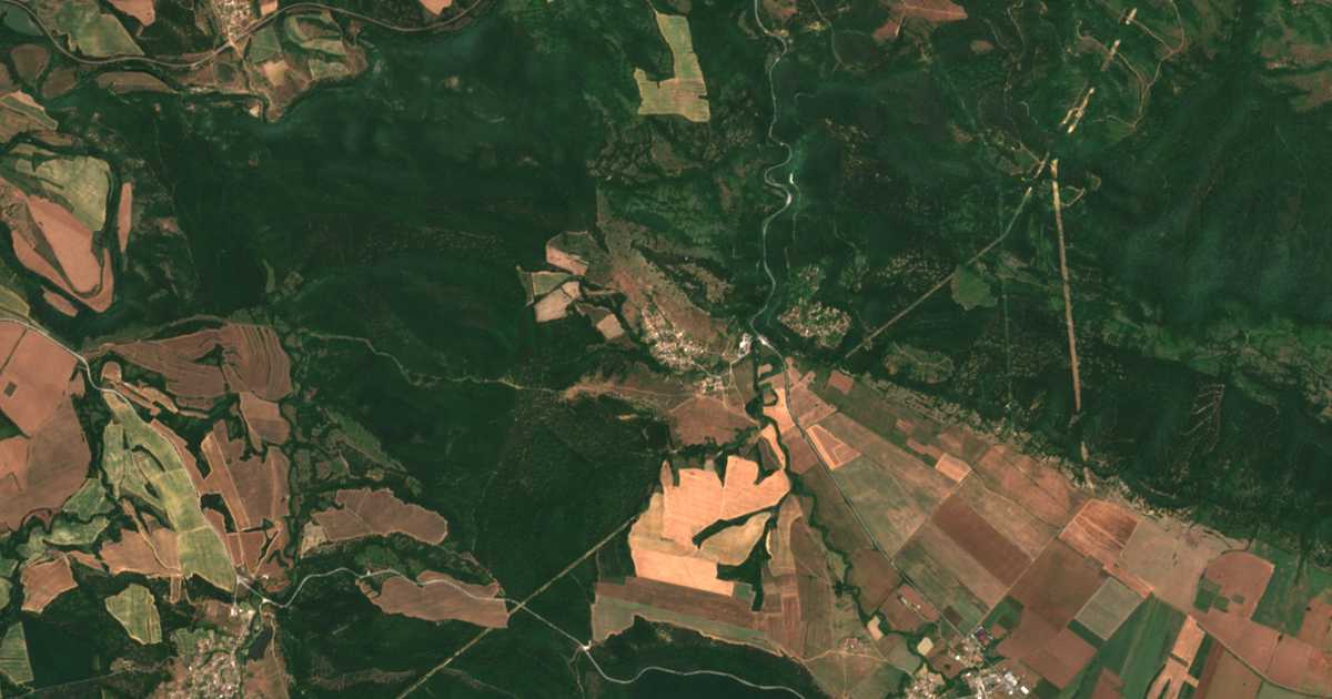 Mapa por satélite de Šivarovo