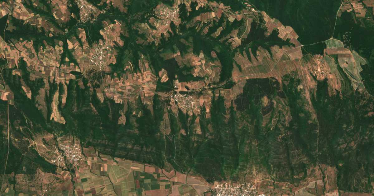 Mapa por satélite de Sini Rid