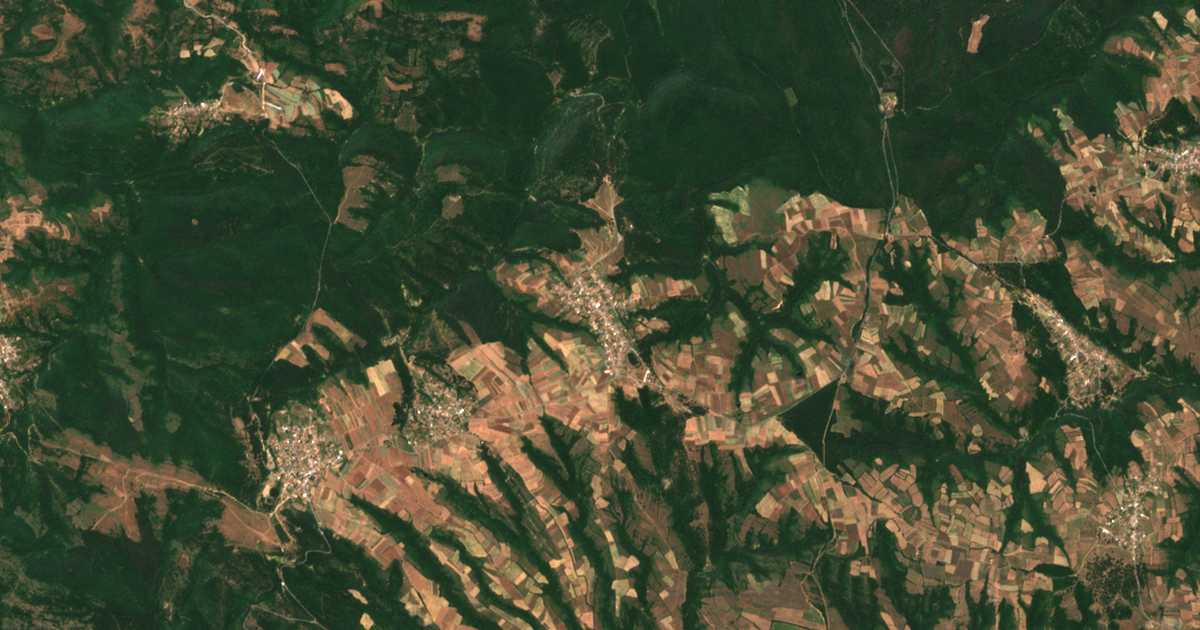 Mapa por satélite de Topčijsko